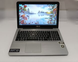 ноутбуки i3: Ноутбук, Asus, 8 ГБ ОЭТ, Intel Core i7, 15.6 ", Колдонулган, Жумуш, окуу үчүн, эс тутум SSD