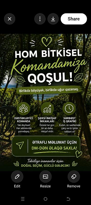 Hazır biznes: HOMM Life – evdən çıxmadan əlavə gəlir qazanmaq və şəxsi inkişaf — 2