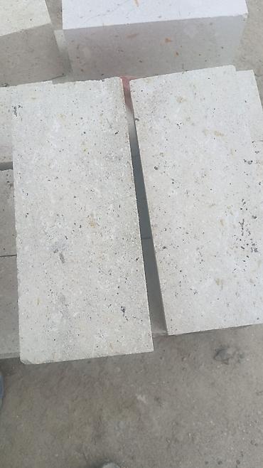 çeper: Təbii daş üzlük plitələri - Material: təbii daş, 1 rəng - Ölçülər — 5