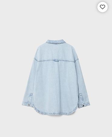 pull bear az: Stradivarius cins kurtka gömlek dökümlu rozuvu rengi yenidir oversize — 2