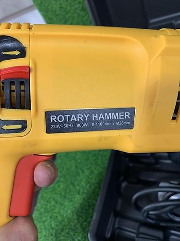 Перфораторы: Перфоратор LIDER Rotary Hammer в кейсе. Сетевой перфоратор для — 3