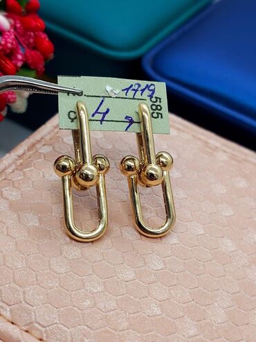 tiffany baku цены: Серьги, Tiffany, Желтое золото, 585 проба, 443 г