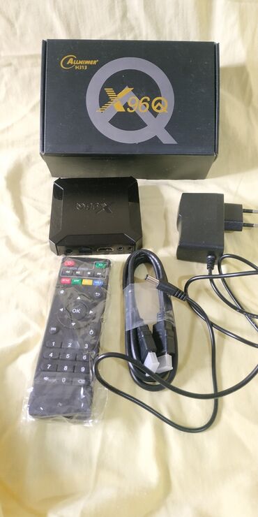 android tv: Приставка для Телевизора X96Q Android (2+16GB) # X96Q – смарт ТВ