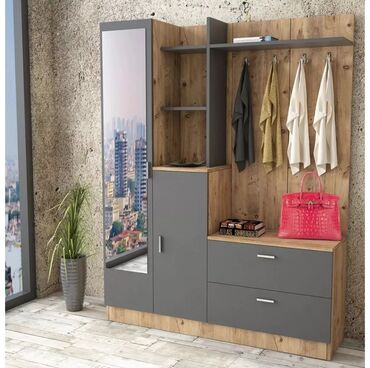 Dolablar: Yeni, Açılan, 3 qapılı Düz dolab, Dəhliz dolabı, Rusiya — 6