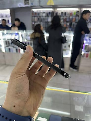 Apple iPhone: IPhone 14 Pro Max, Б/у, 128 ГБ, Black Titanium, Зарядное устройство, Защитное стекло, Чехол, 92 % — 2