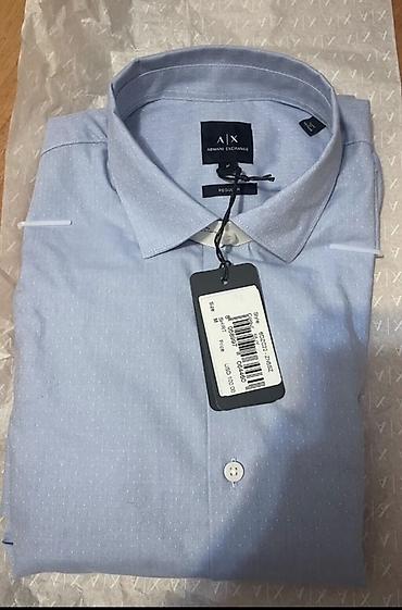 emperio armani: Köynək, Armani Exchange, M, rəng - Mavi — 2