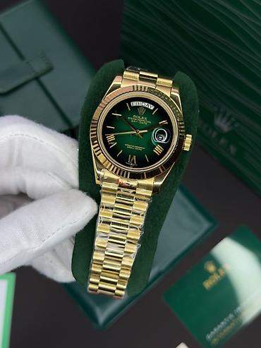 gun eynəyi: Yeni, Qol saatı, Rolex, rəng - Yaşıl — 3