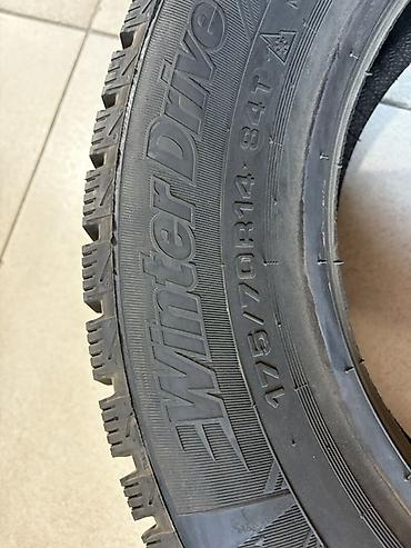 зимние шины 17570 r14: Зимняя шина. Цена за комплект 8700 - Размер: 175/70 R14 - Индекс — 2