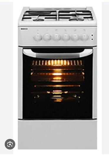 Кухонные плиты и варочные поверхности: Beko, Комбинированная, Механическое, Напольная, Б/у, Полная оплата
