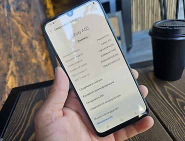android auto: Samsung Galaxy A50, Б/у, 128 ГБ, цвет - Синий, 2 SIM — 3