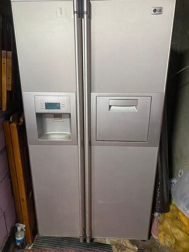 матор для холодильник: Холодильник LG, Б/у, Side-By-Side (двухдверный), No frost