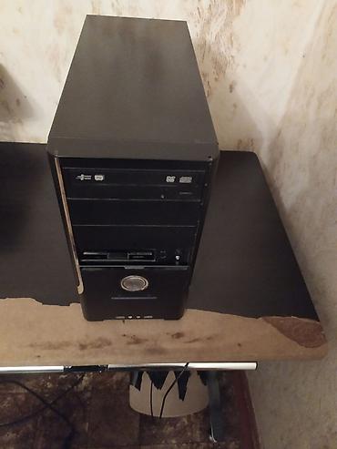 Masaüstü kompüterlər və iş stansiyaları: Masaüstü kompüter komplekti - Qara korpuslu PC sistem bloku - Ön — 4