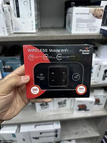Модемы и сетевое оборудование: Портативный роутер Mobile Router (Wireless Mobile WiFi/Modem WiFi) - — 2