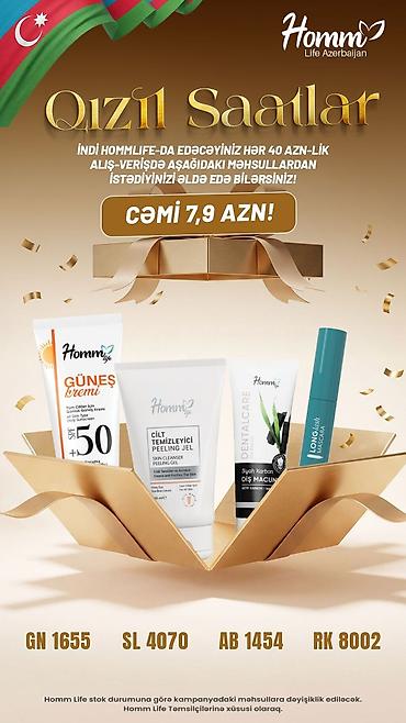 cuena saat: Homm Life Azerbaijan – “Qızıl Saatlar” xüsusi seçimi - 40 AZN-lik — 1