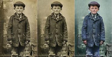 Портреты: Профессиональная реставрация и колоризация старых фотографий - — 11