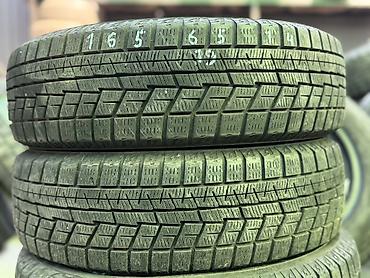 зимние шины 16565 r14: 165/65/14 4 шт комплект в идеальном состоянии фирма Yokohama год 2019 — 2