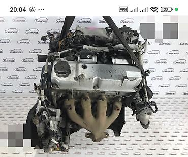 кенбо 600: Бензиновый мотор Mitsubishi 2005 г., 1.6 л, Б/у, Оригинал — 3