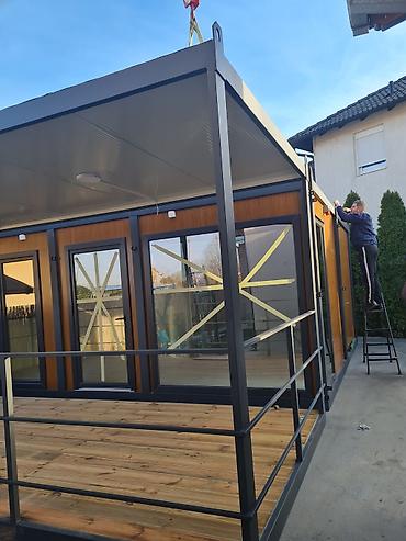 Građevinarstvo i rekonstrukcija: Izrada modularnih objekata po zelji kupca.Model u prilogu 6x7.2m u — 9