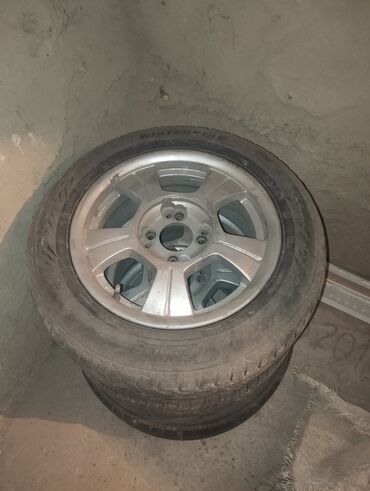 диски на нексию r14: Дөңгөлөктөр монтажда 175 / 70 / R 14, Колдонулган, Комплект, Жеңил унаалар, Куйма, тешиктери - 4