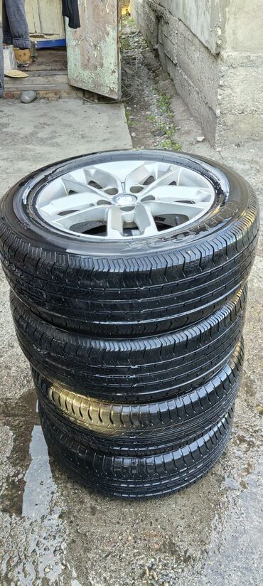 колёса на матиз: Колеса в сборе 215 / 60 / R 16, Лето, Б/у, Комплект, Легковые, Литые, отверстий - 5