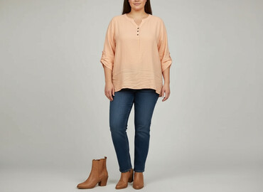 tunika plus size: Beloved, Жіноча блуза, розмір XL