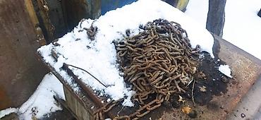 Цепи, ремни: Цепь Камаз Б/у — 2