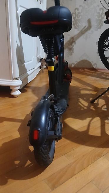 Электротранспорт: Oturacaqlı elektrik skuter - Rəng: qara - Qatlana bilən konstruksiya — 3