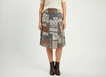 różowa spódnice plisowane: Top Secret, Spódnica damska, rozmiar M