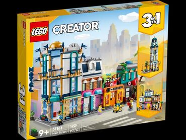 lego конструктор: Lego Creator 31141Главная улица 🏙️, рекомендованный возраст 9+,1459