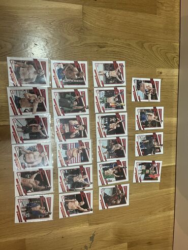 Kolleksiya kartları: 2022 panini UFC kartlari, original UFC kartlari heresi 1 azn