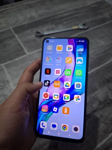 ноутбук легион: Redmi, Redmi Note 9, Б/у, 64 ГБ, цвет - Зеленый, 2 SIM