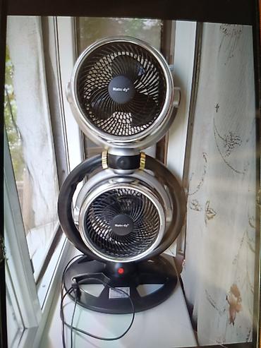 table fan: Двухголовый напольный/настольный вентилятор Natri'dy. б/у, не — 1