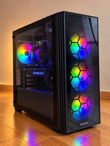 Oyun və iş üçün hazır masaüstü PC + monitor seti Komponentlər: -