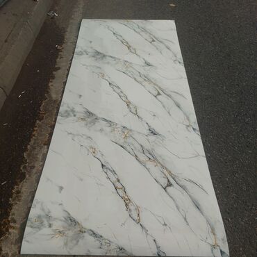 Vinil divar kağızı, oboy: Mərmər effekti verən PVC divar panelləri. 1.Arxası özü — 24