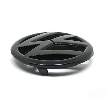 Tuning oprema: Crne VW značke/emblemi – set - Dizajn: sjajna crna završna obrada — 5