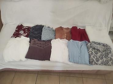 bluze tiffany: Lot bluzica/košulja za žene – 11 komada Opis: - Različiti modeli — 2