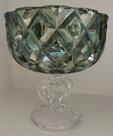 ваза стеклянная прозрачная высокая без узора: Одна ваза, Хрусталь