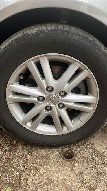 калпак для авто: Колеса в сборе 215 / 60 / R 16, Лето, Б/у, Комплект, Легковые, Литые, отверстий - 5