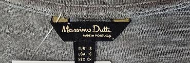 Köynək və bluzalar: Massimo Dutti qadın köynəyi ( Made in PORTUGAL) - Rəng: boz/metalik — 3