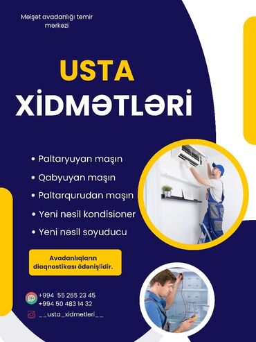 soyuducu soyutmur: Qabyuyan maşın Paltaryuyan maşın Soyuducu Paltarqurudan kondonsaner