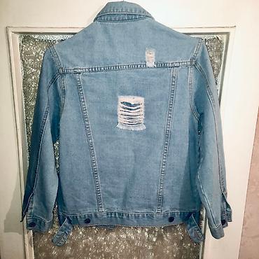 Джинсовые куртки: Джинсовая куртка, Осень-весна, 2XL — 11