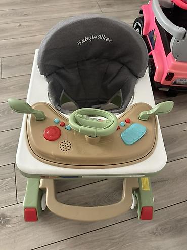 Uşaq gəzdirəni – Babywalker - Rahat, yüksək arxa dayaqlı, yumşaq