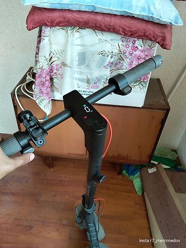 Digər nəqliyyat: Xiaomi electric schooter 5 max Arxa təkəri partlayıb. Qalan hər şey — 2