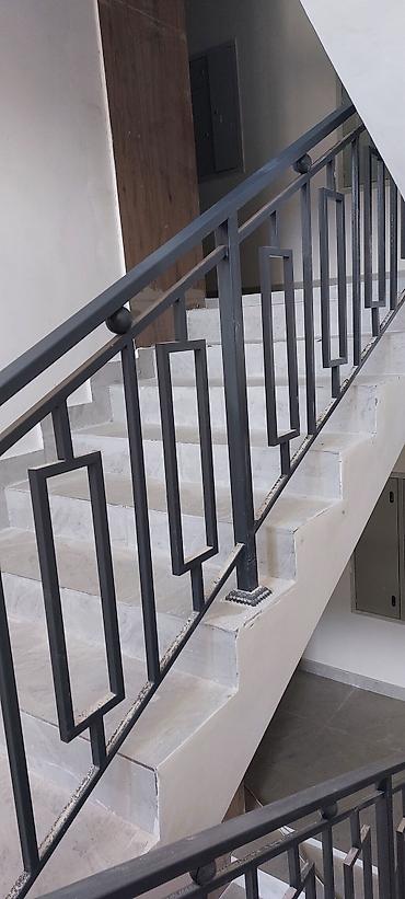 Готовые перила: Готовые перила, Материал: Металл, Для лестницы, Новый — 1