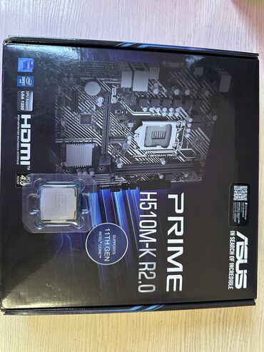 i310100: Энелик плата, Колдонулган, Asus, LGA1200, ПК үчүн