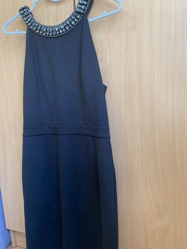 haljina sa resama zara: M (EU 38), color - Blue, Evening, Other sleeves