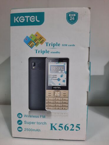 kgtel b310 v Azərbaycan | Digər mobil telefonlar: Kgtel K5625 🔹️4 SIM Kart 💾 🔹️Mp3, Mp4🎼🎞 🔹️Camera 📷 🔹️Wireless Fm