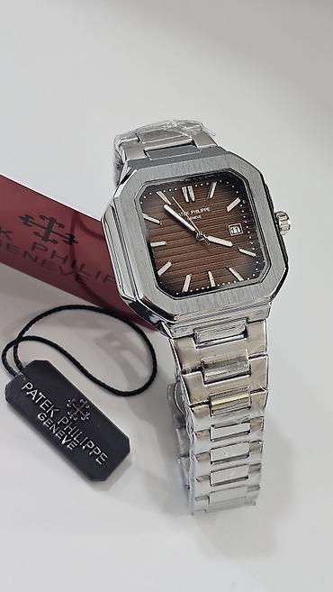 8 mart hediyelik: Yeni, Qol saatı, Patek Phillipe, rəng - Gümüşü — 2