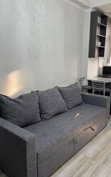 квартира бишкек аренда долгосрочно 1 комнатную: Студия, Риэлтор, Без подселения, С мебелью полностью