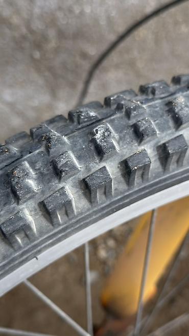 teker velosiped: Dağ velosipedi – 24" təkərli, ikili amortizasiya təkərlər yaxşı — 3